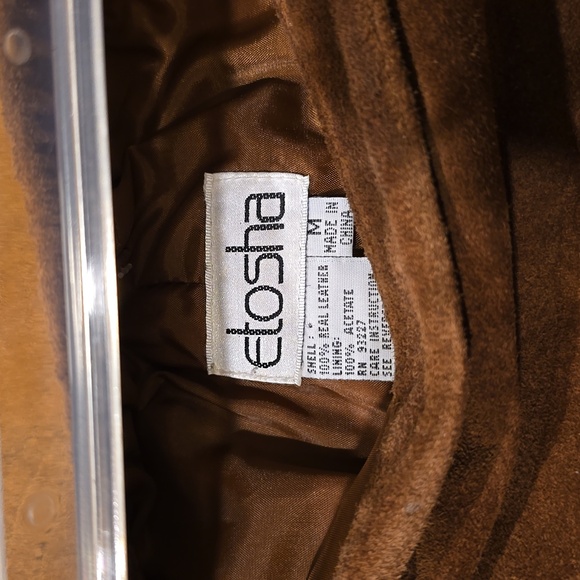 Vintage 2000's Etosha Butternut Suede Maxi Skirt Size Medium - Picture 2 of 10